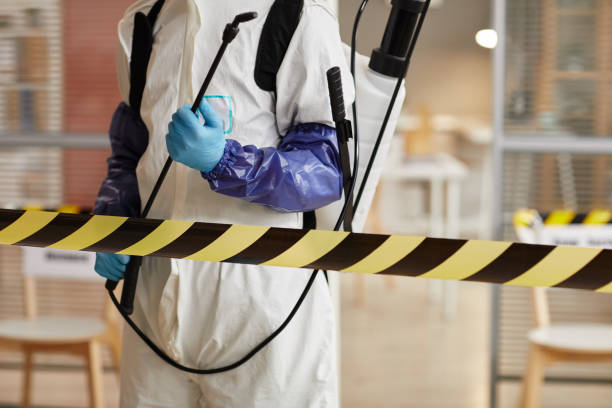 Professional Blood Cleanup technician working in Riverside, CT